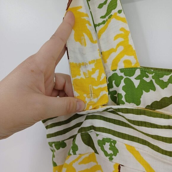 Tori Richard Floral Print Button Front Tank Top Women's 10 Preppy Boho Beach - Picture 4 of 10